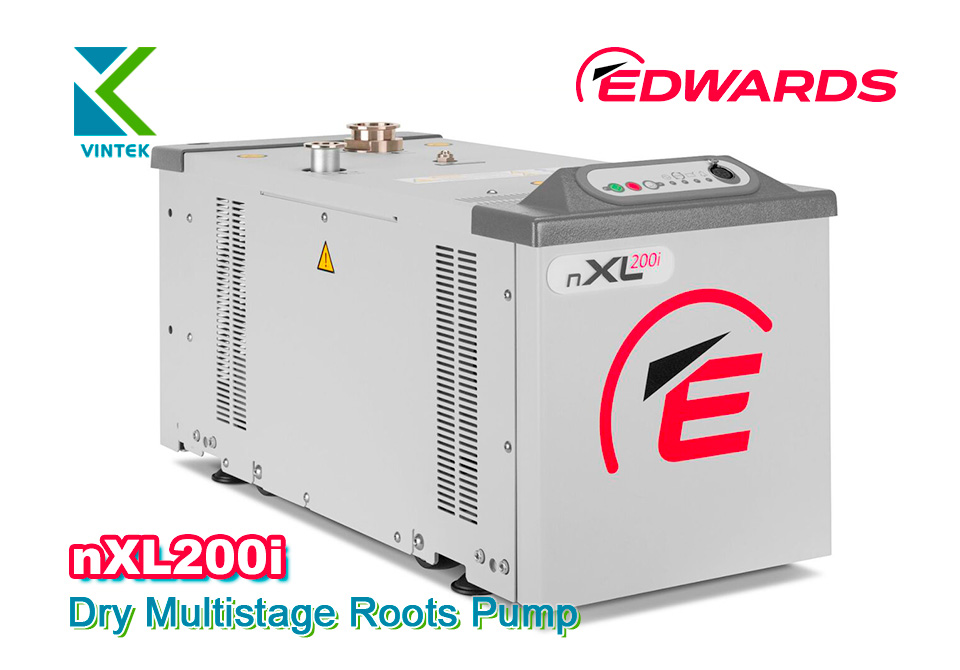 Edwards nXL200i: Bơm Chân Không Khô Đa Tầng Roots 